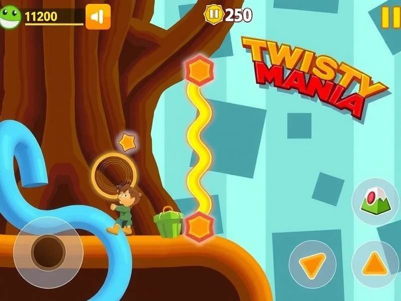 Helix Twist Mania Gameplay Screenshot